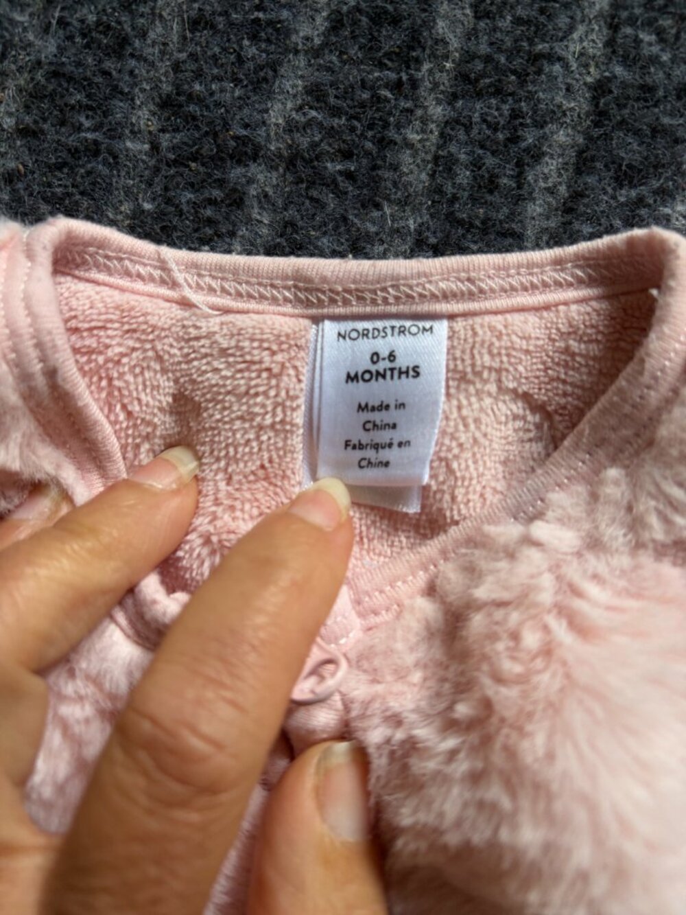 Nordstrom Baby Sleepsack Pink Size 0-6 Months - Picture 4 of 6